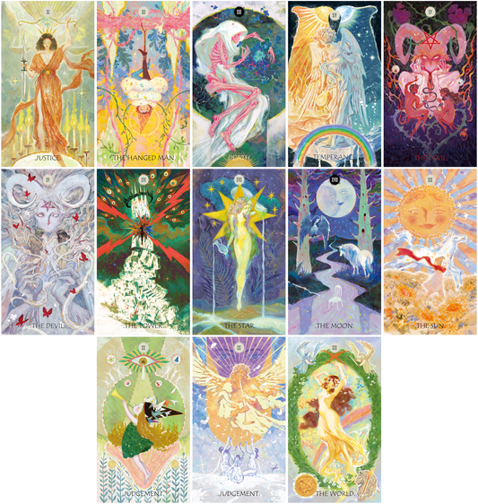 星のささやきとガーデンタロット