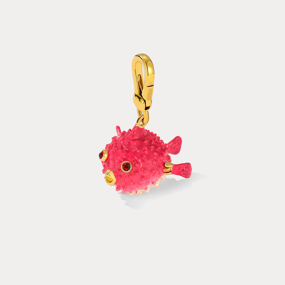 Balloonfish Pendant Necklace