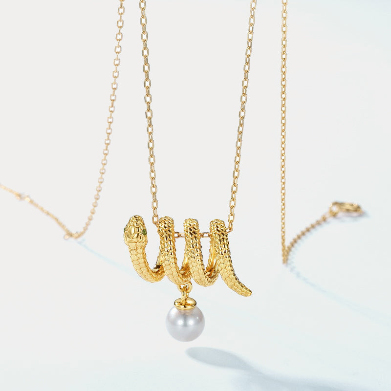 Twist Snake Necklace