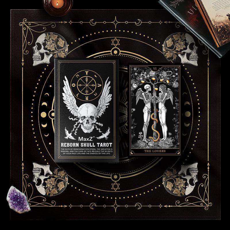 💀🖤Despierta tu espíritu con el Tarot Calavera Renacida ⚰️🔥