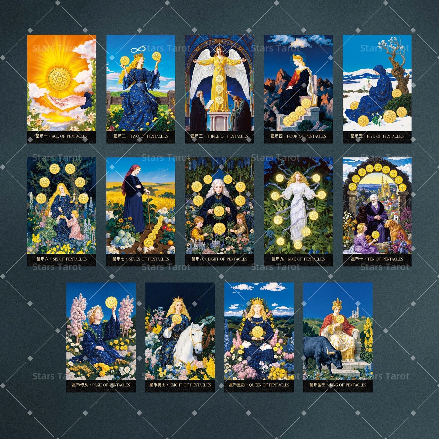 Moonshadow Floral Vow Tarot