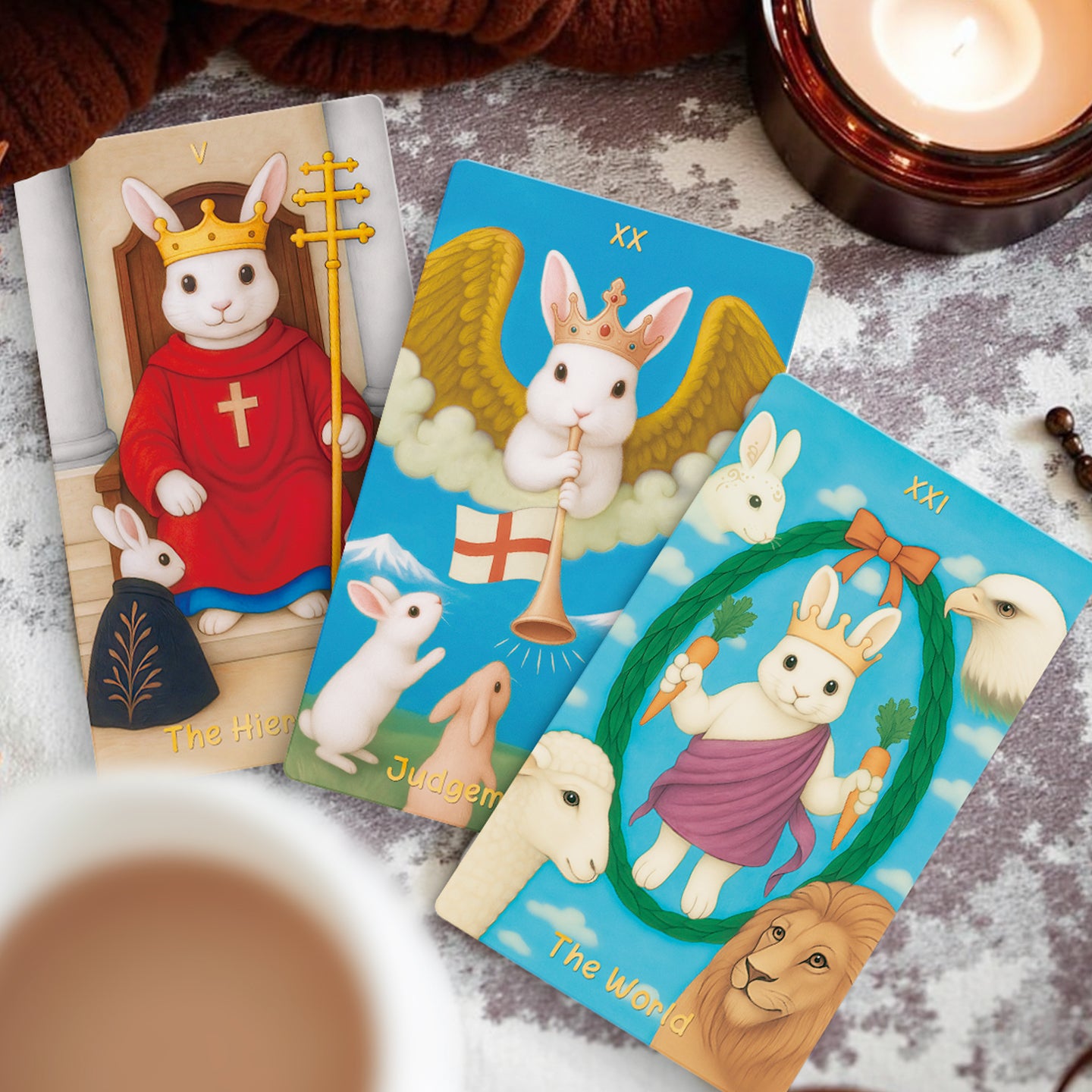 Spirit Moon Rabbit Tarot