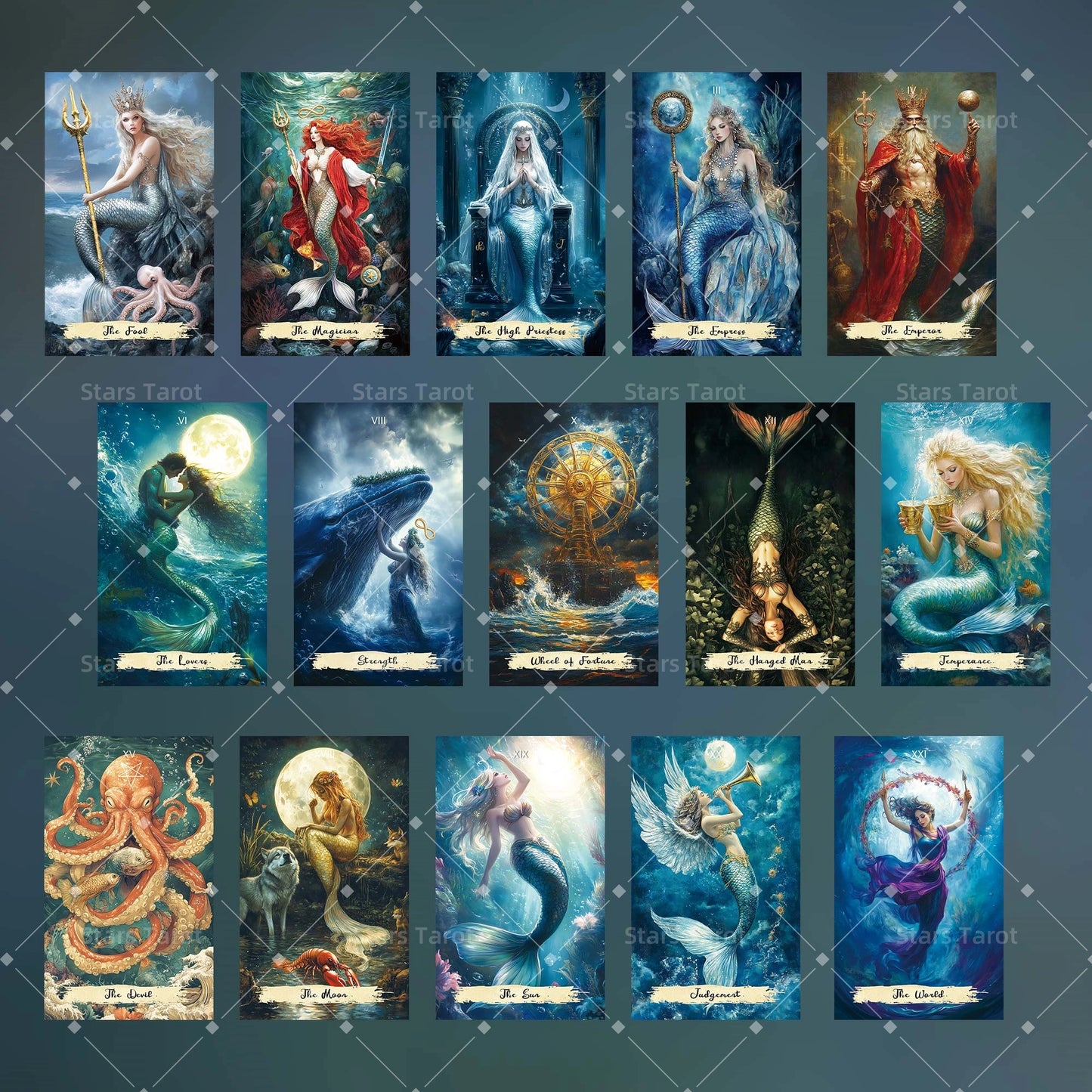 Mysteries of the Deep Tarot