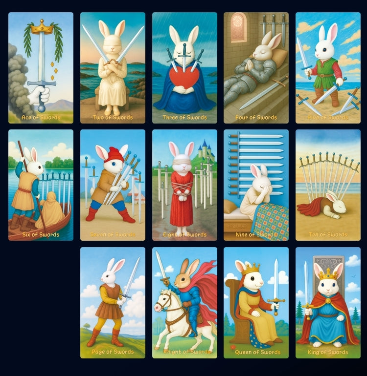 Spirit Moon Rabbit Tarot