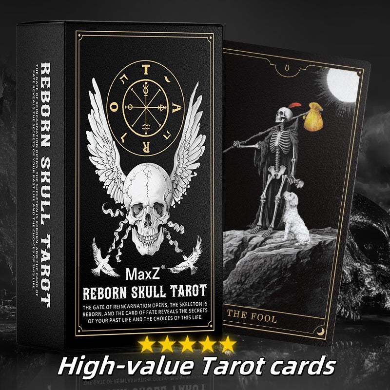 💀🖤Despierta tu espíritu con el Tarot Calavera Renacida ⚰️🔥