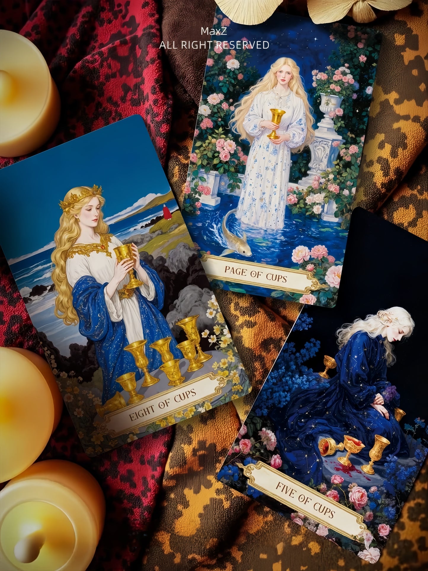 🌿Tarot Voto Floral Moonshadow — Edición Coleccionista🌸