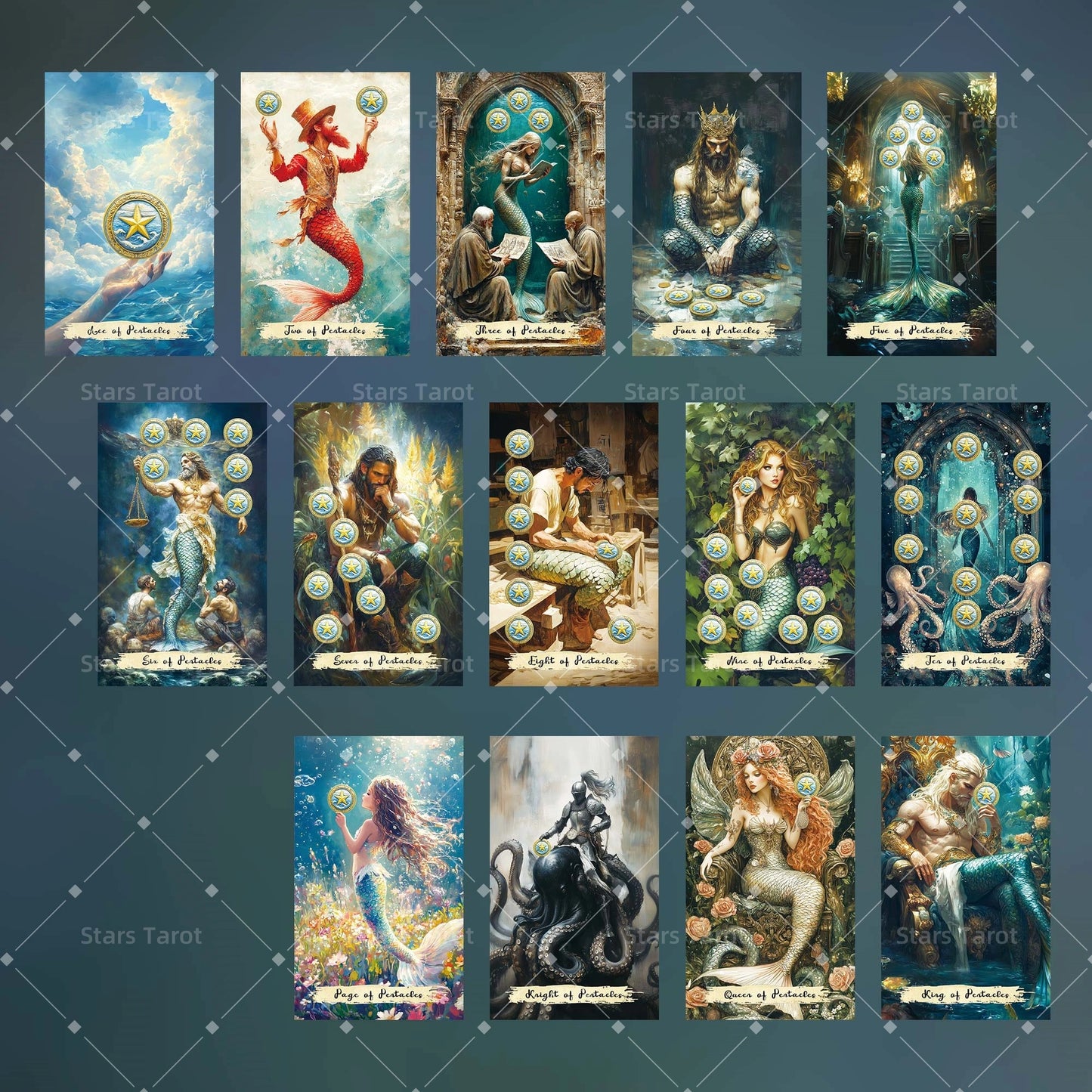 Mysteries of the Deep Tarot