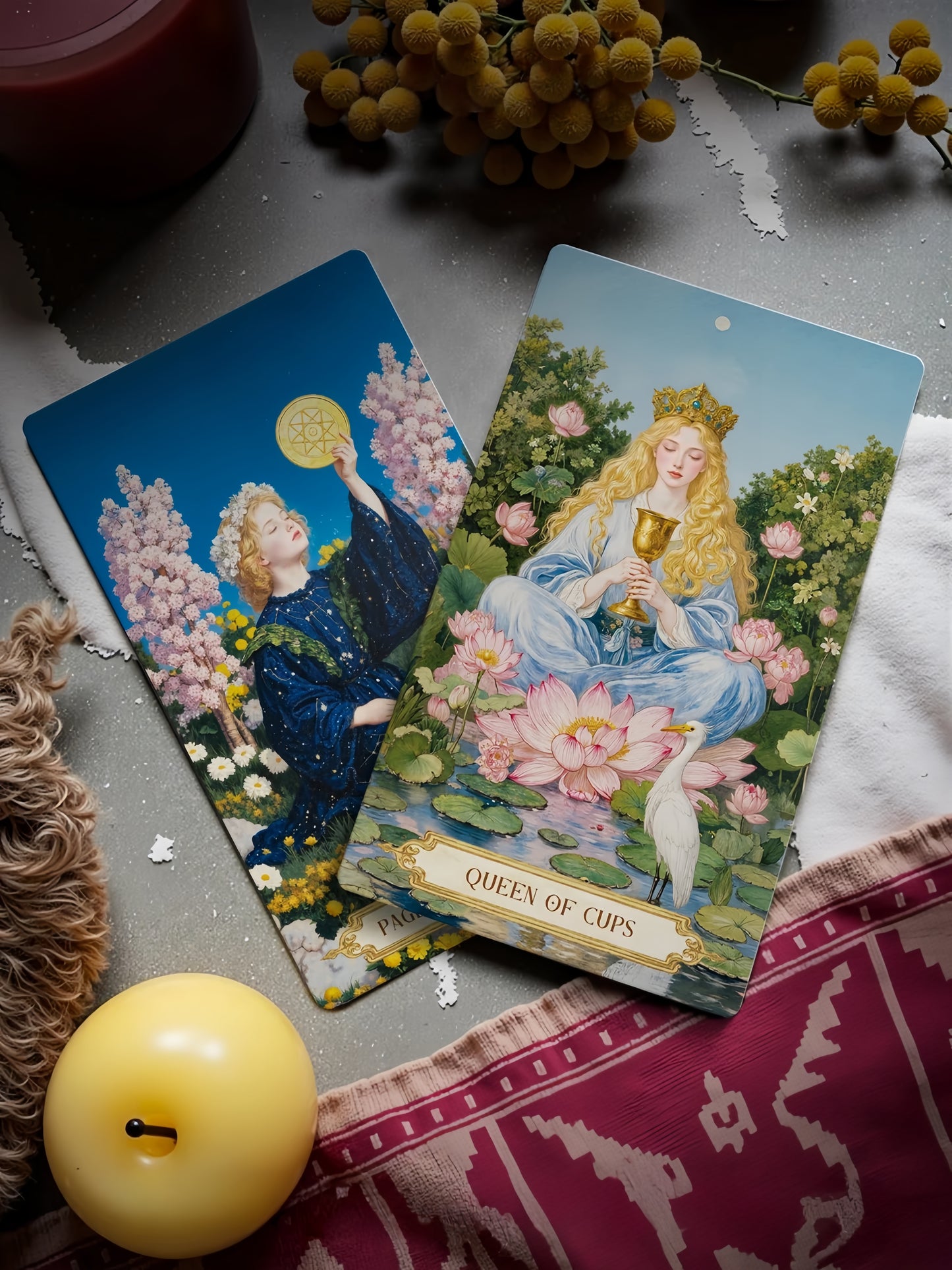 🌿Tarot Voto Floral Moonshadow — Edición Coleccionista🌸