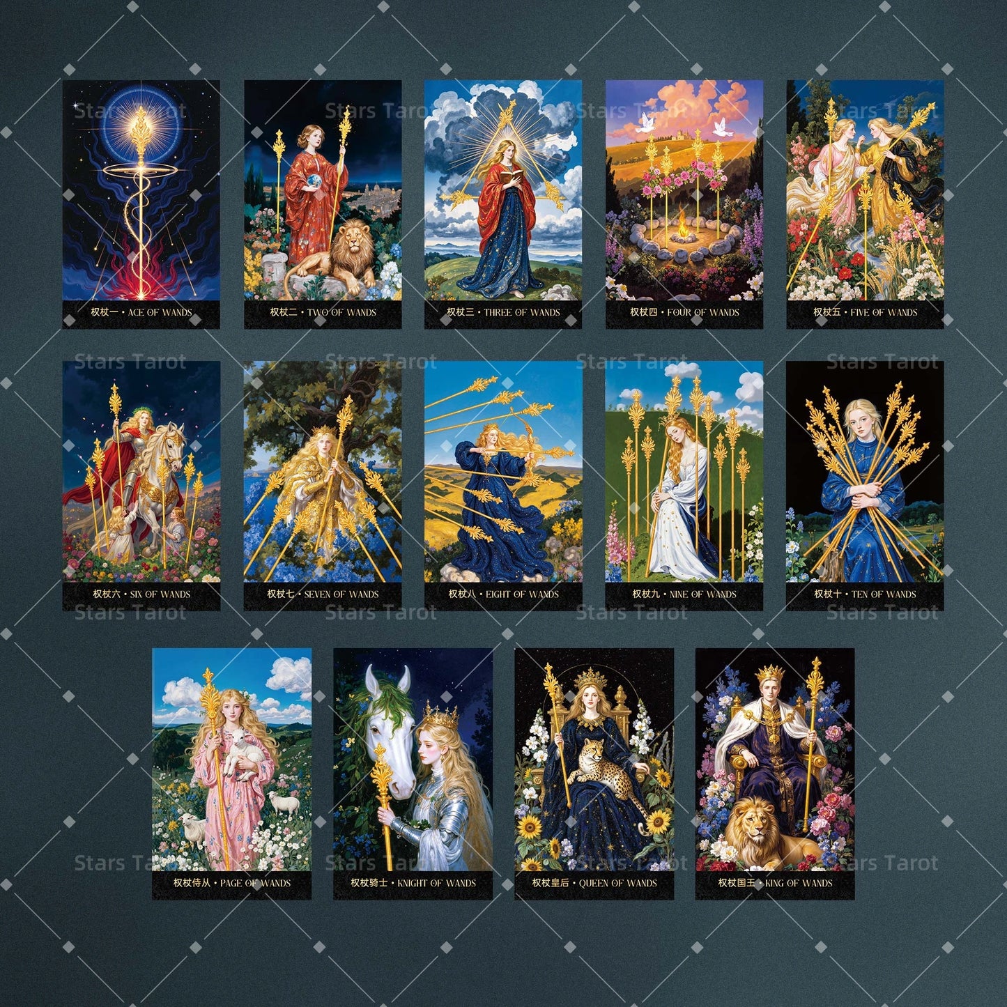 Moonshadow Floral Vow Tarot