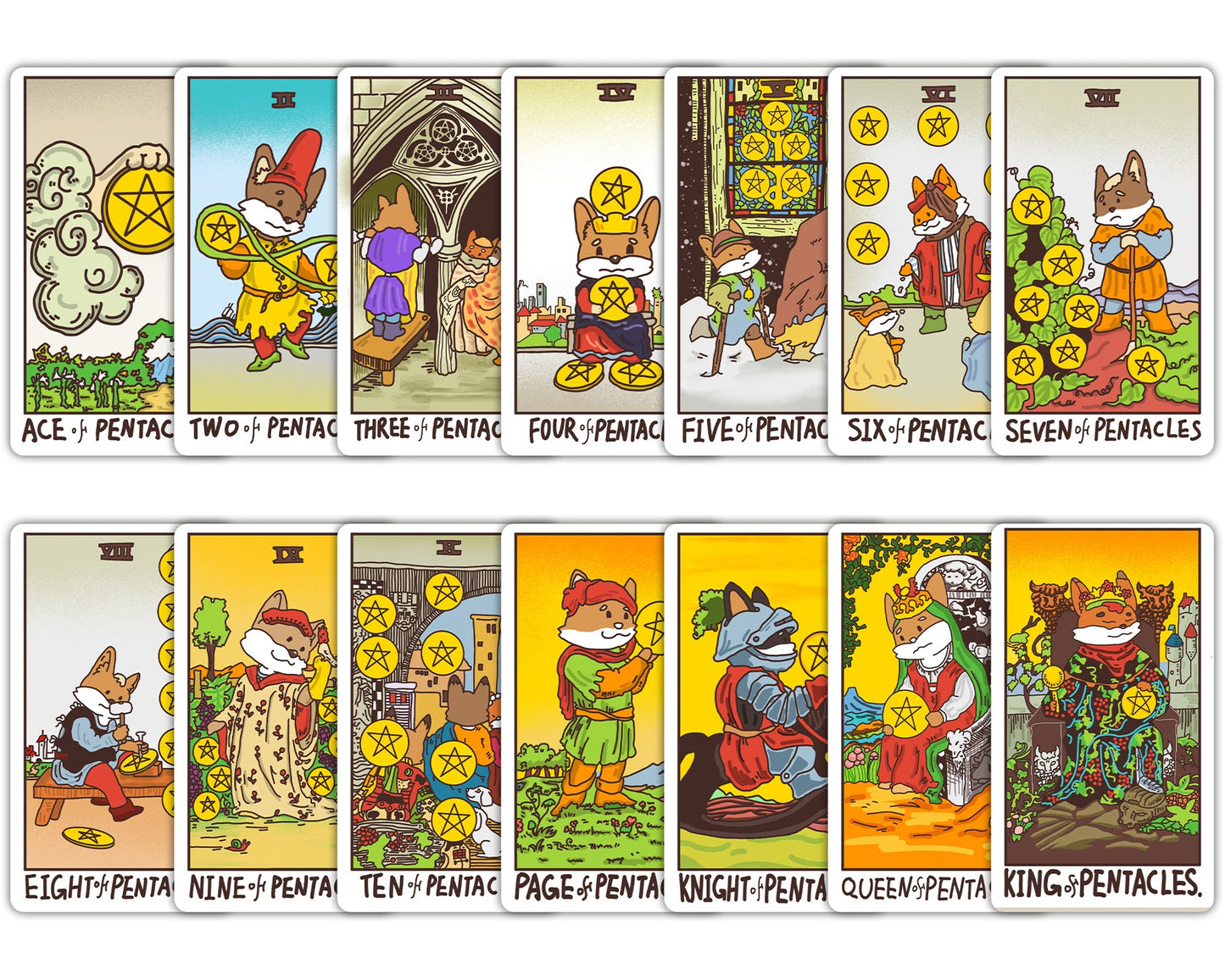 Fox Fairy Goddess Tarot