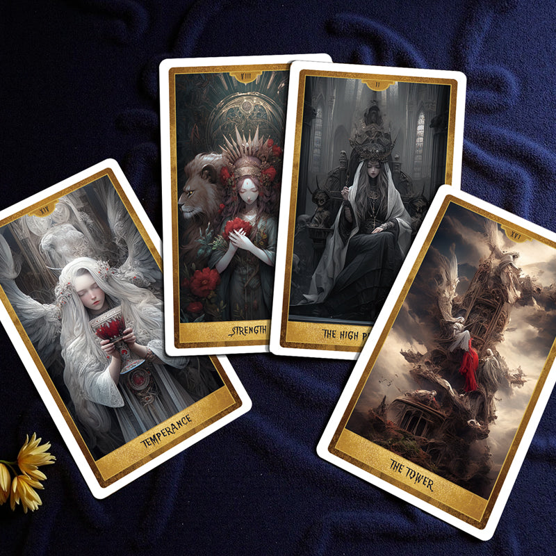 Descifra el destino con el Tarot de la Profecía Gótica 🕯️🔍