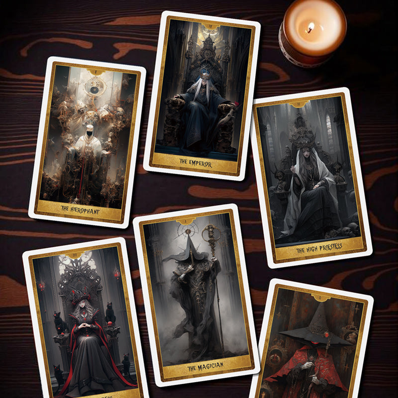 Descifra el destino con el Tarot de la Profecía Gótica 🕯️🔍