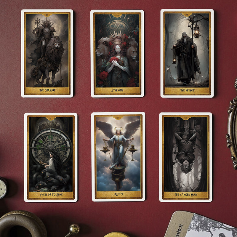 Descifra el destino con el Tarot de la Profecía Gótica 🕯️🔍