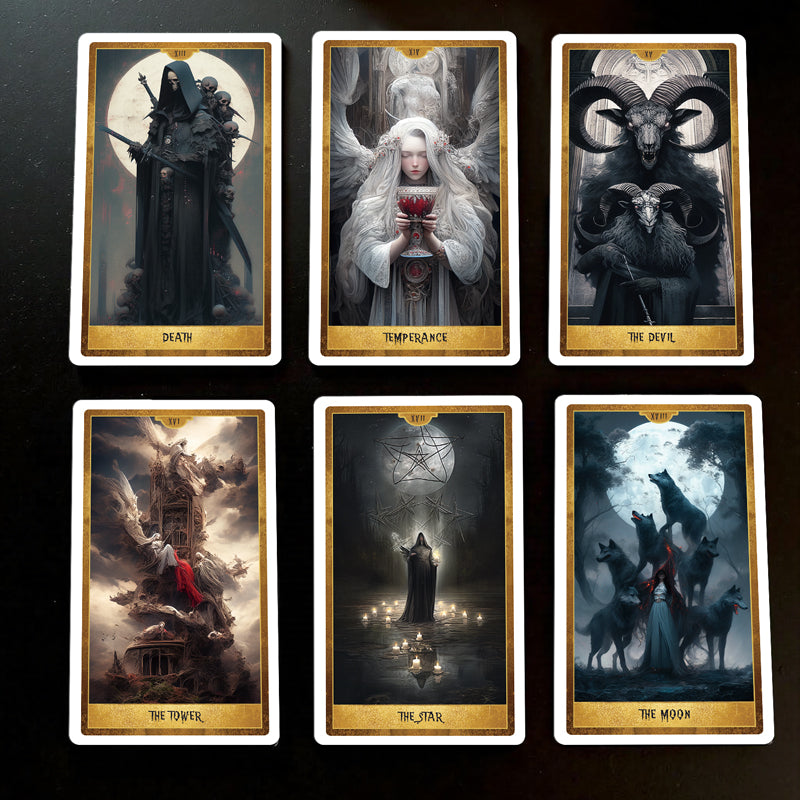 Descifra el destino con el Tarot de la Profecía Gótica 🕯️🔍