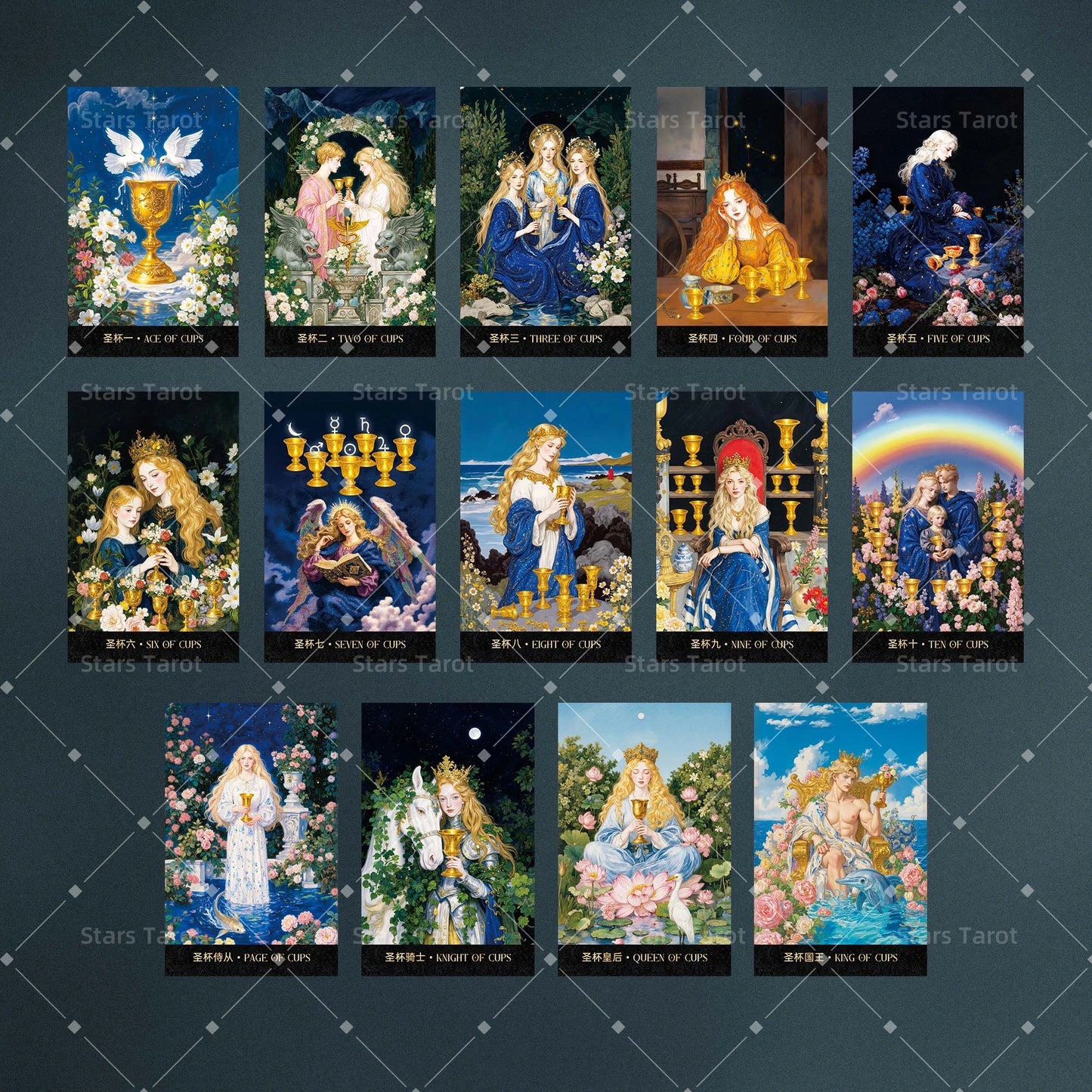 Moonshadow Floral Vow Tarot