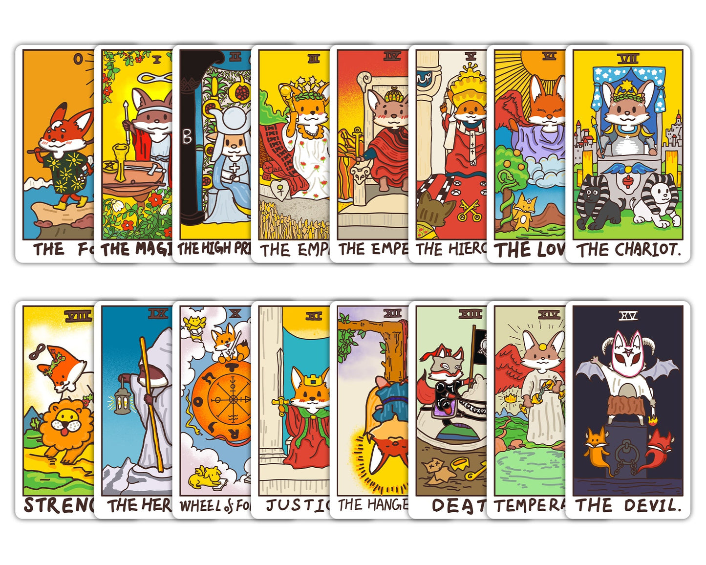 Fox Fairy Goddess Tarot