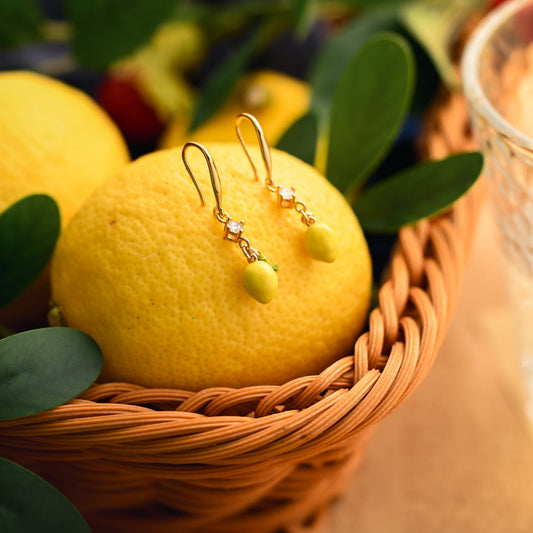 Lemon Earrings