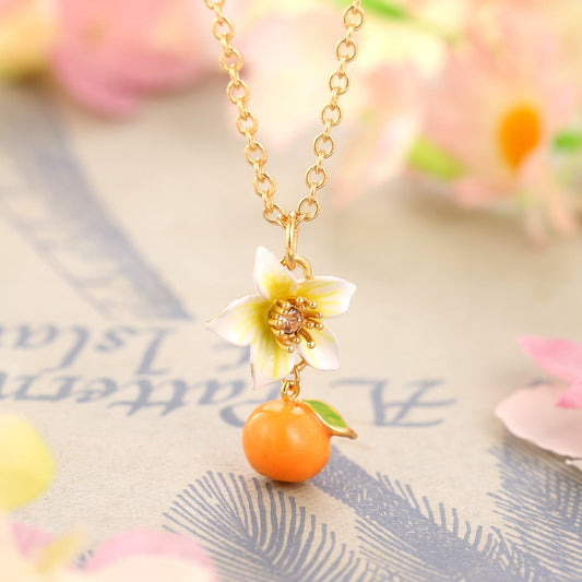Orange Blossom Necklace