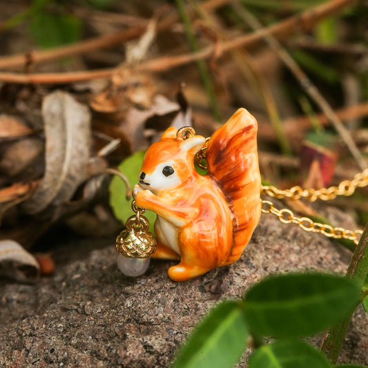 Squirrel Necklace