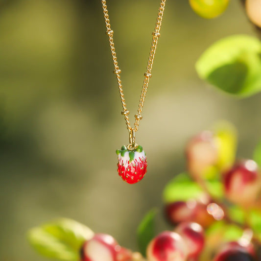 Strawberry Necklace