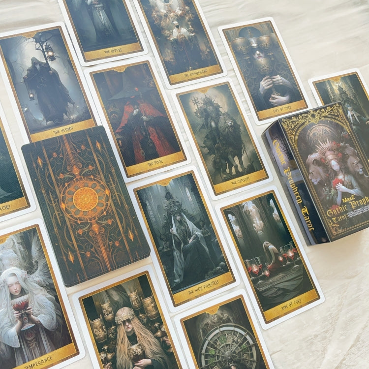 Descifra el destino con el Tarot de la Profecía Gótica 🕯️🔍