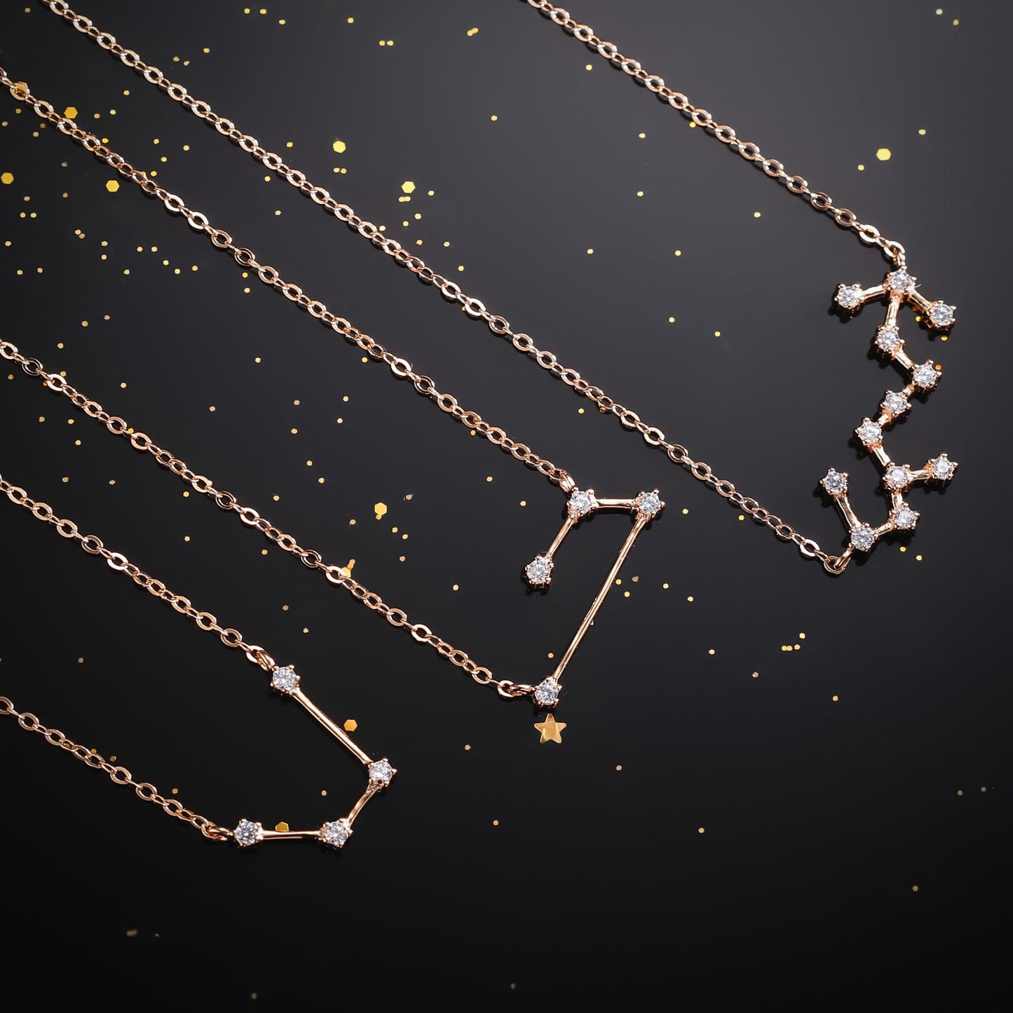 Rose Gold Constellation Necklace