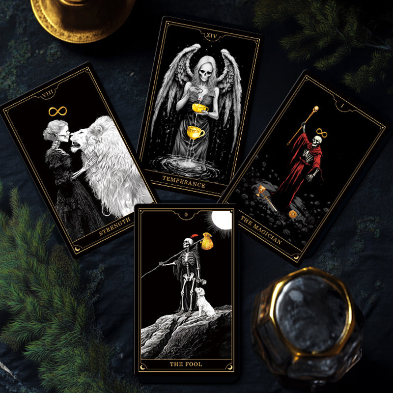 💀🖤Despierta tu espíritu con el Tarot Calavera Renacida ⚰️🔥