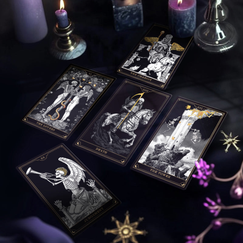 💀🖤Despierta tu espíritu con el Tarot Calavera Renacida ⚰️🔥