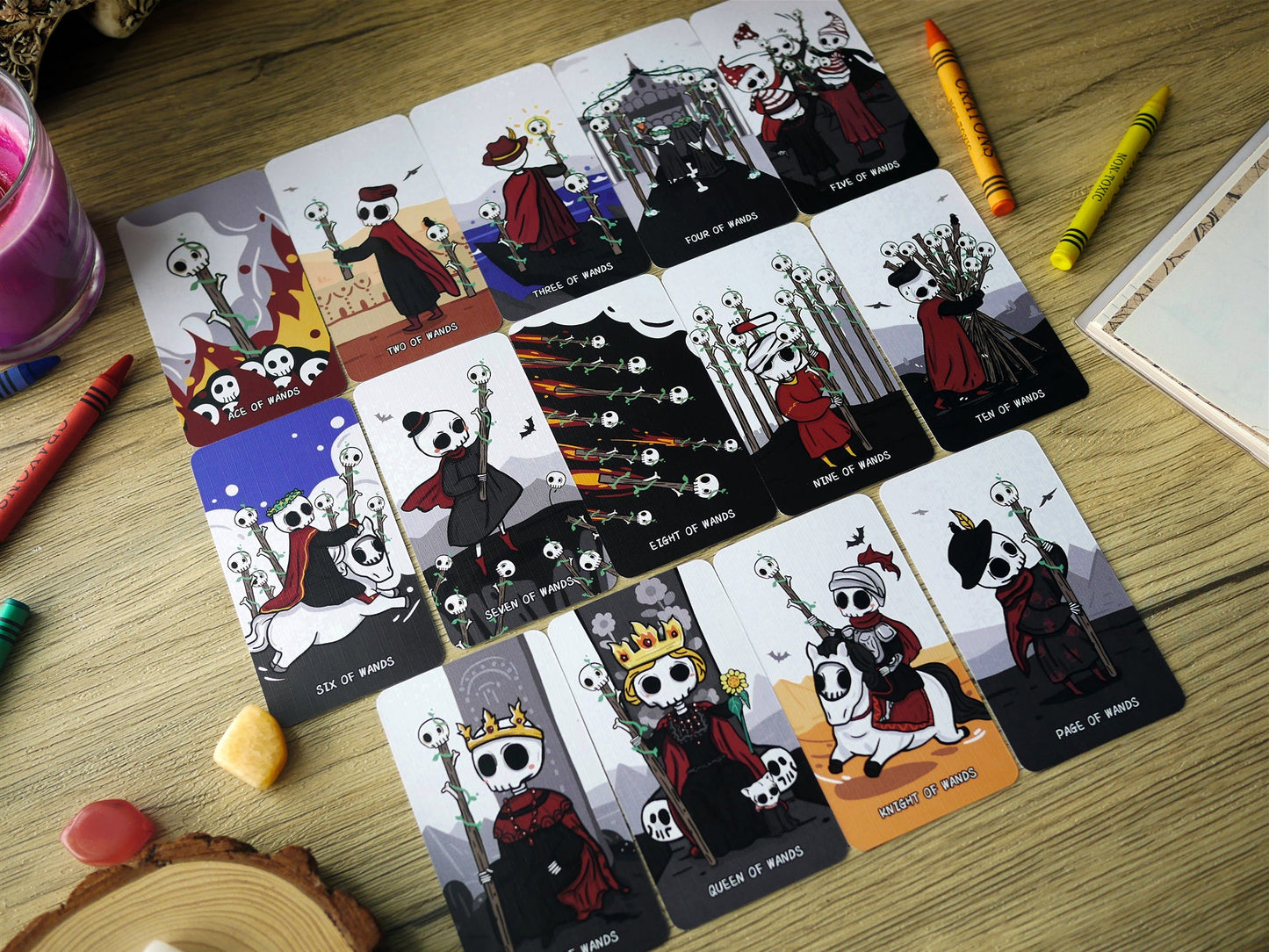 Diary of Skeleton Tarot