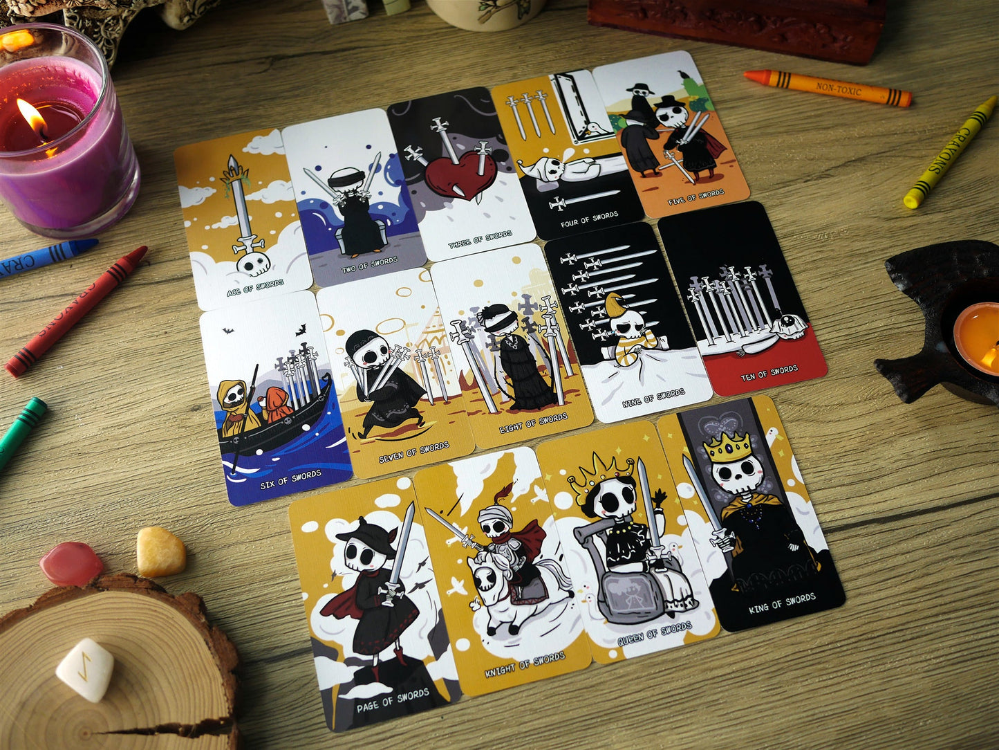 Diary of Skeleton Tarot