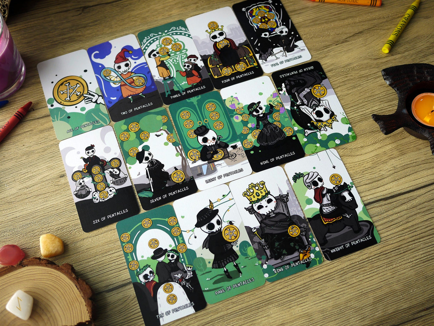 Diary of Skeleton Tarot
