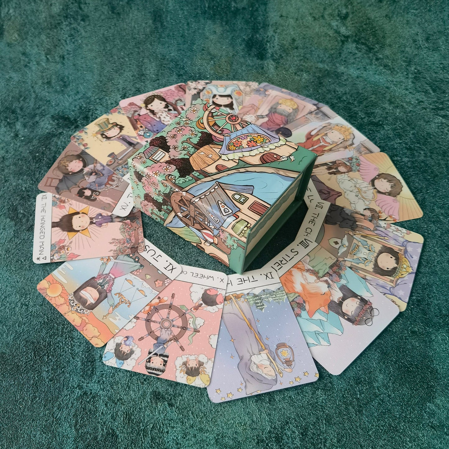 Mini Tarot del Caballero de la Miel
