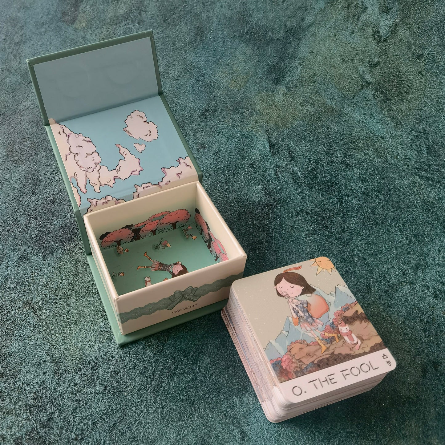 Mini Tarot del Caballero de la Miel