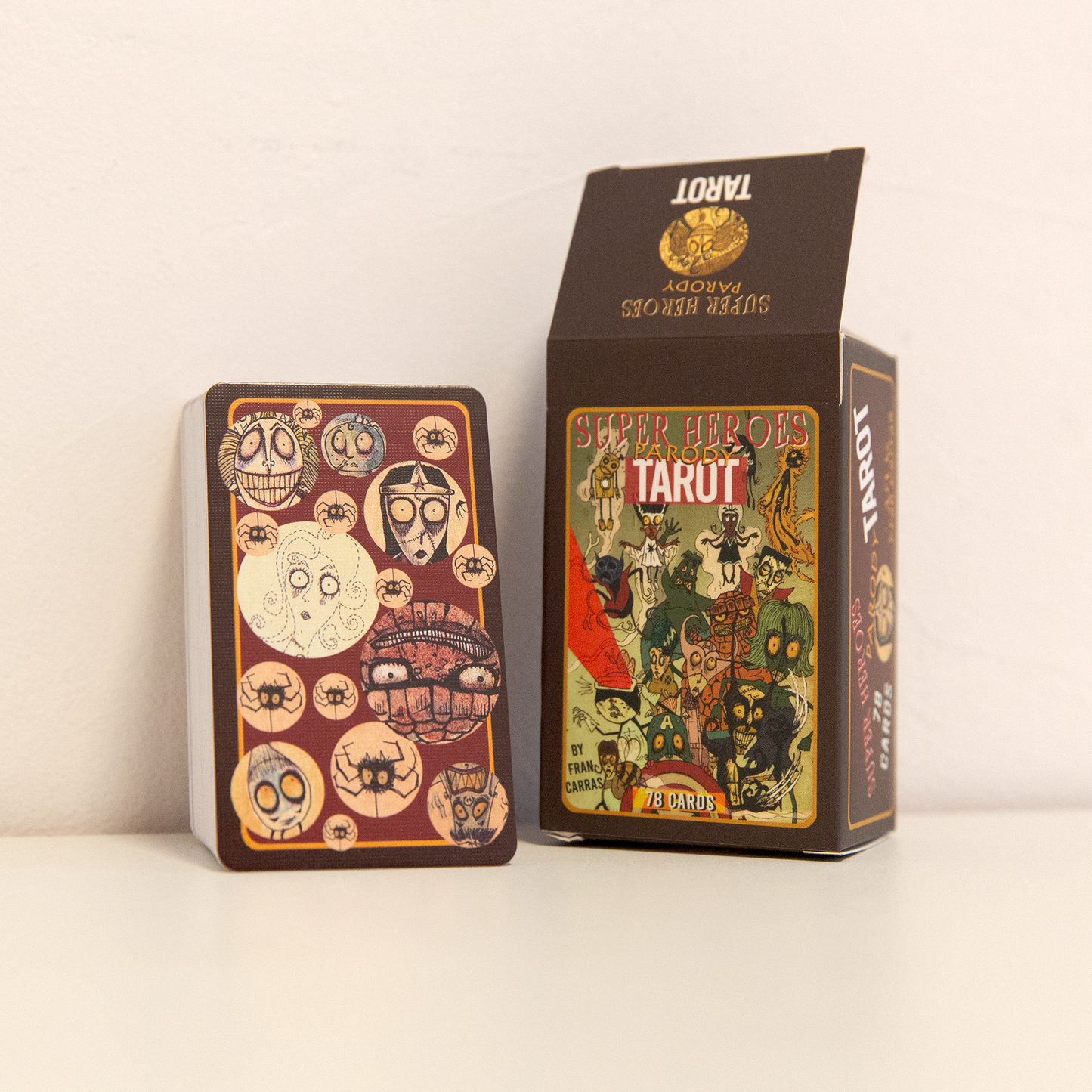 Superheroes Parody Mini Tarot