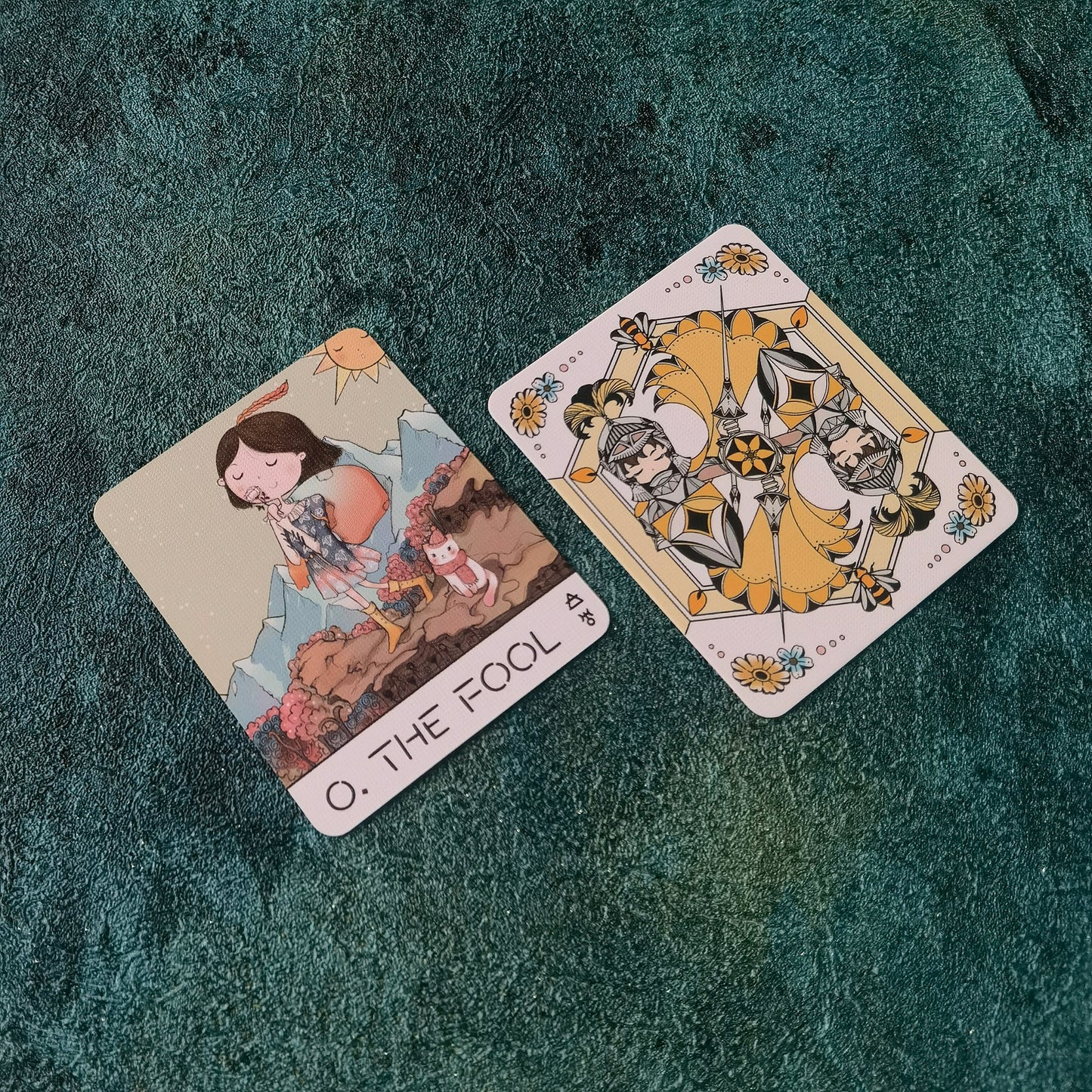 Mini Tarot del Caballero de la Miel