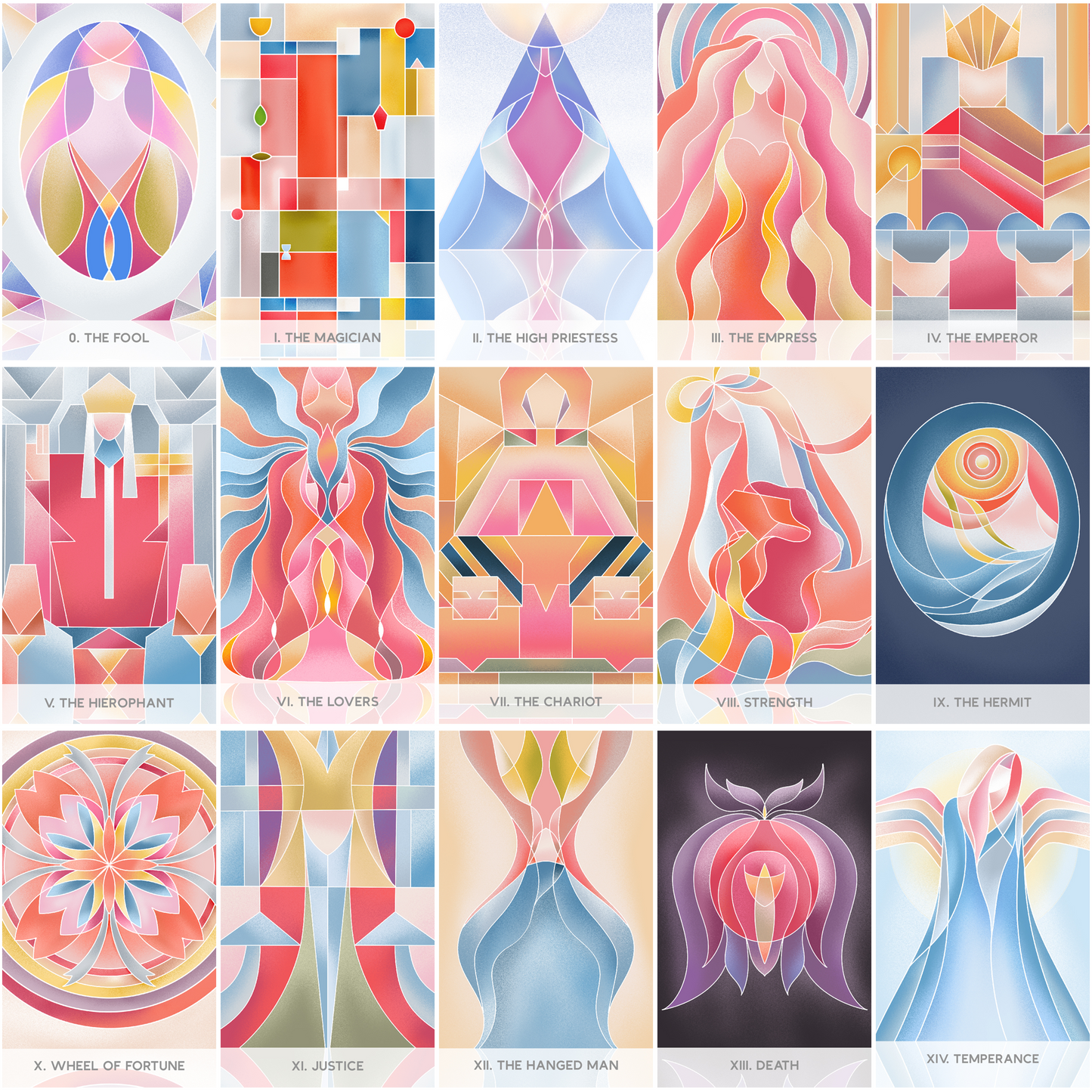 Geometric Dreamland Tarot