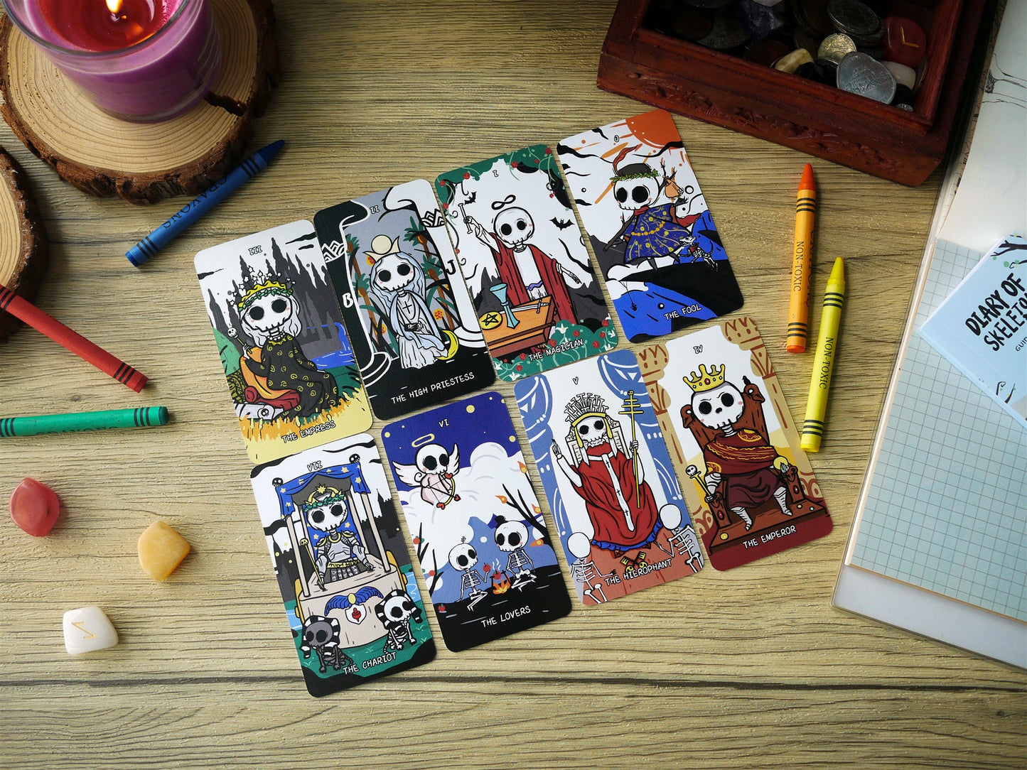 Diary of Skeleton Tarot