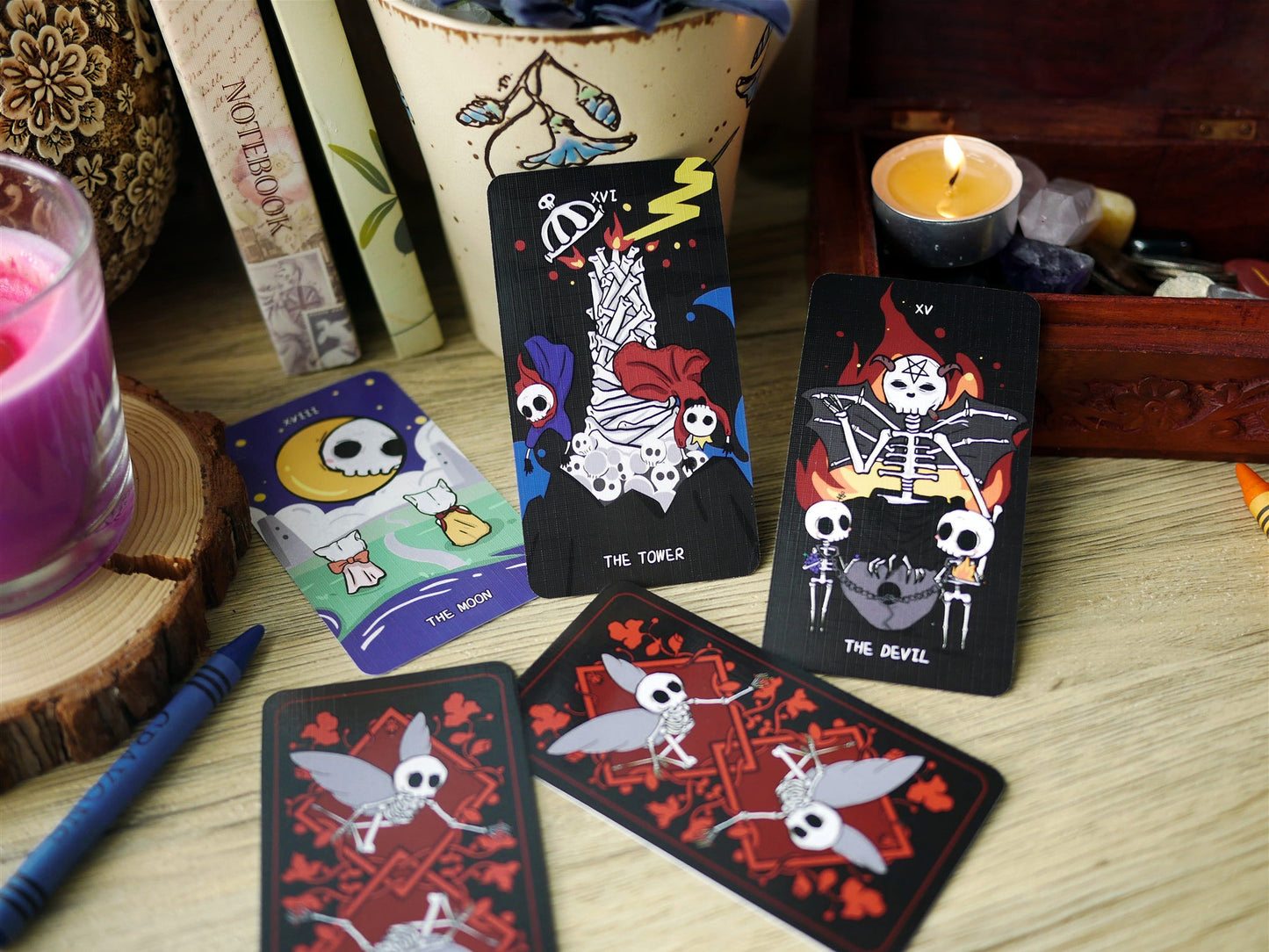Diary of Skeleton Tarot