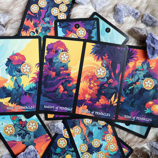Elemental Strength Tarot