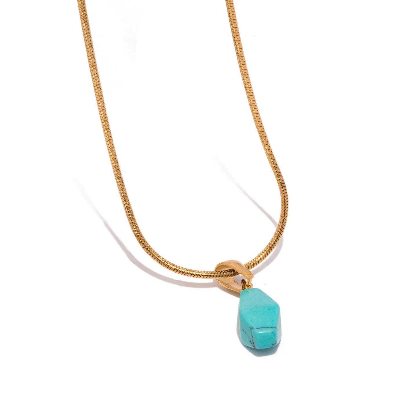 Emotions - Natural Geometric Gemstone Necklace