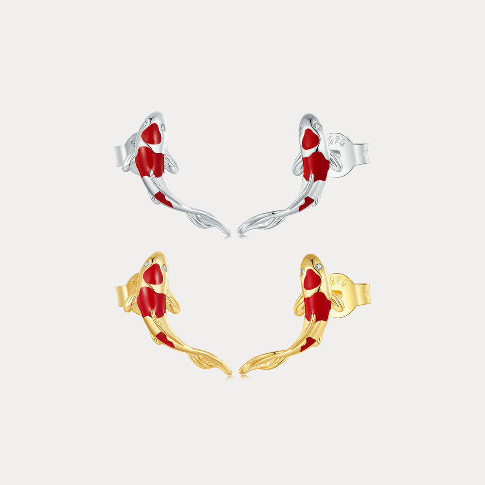 Lucky Koi Earrings
