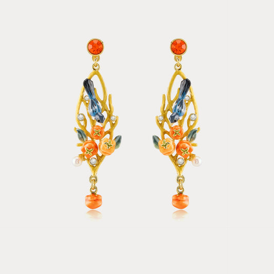 Magpie & Persimmon Branch Earrings