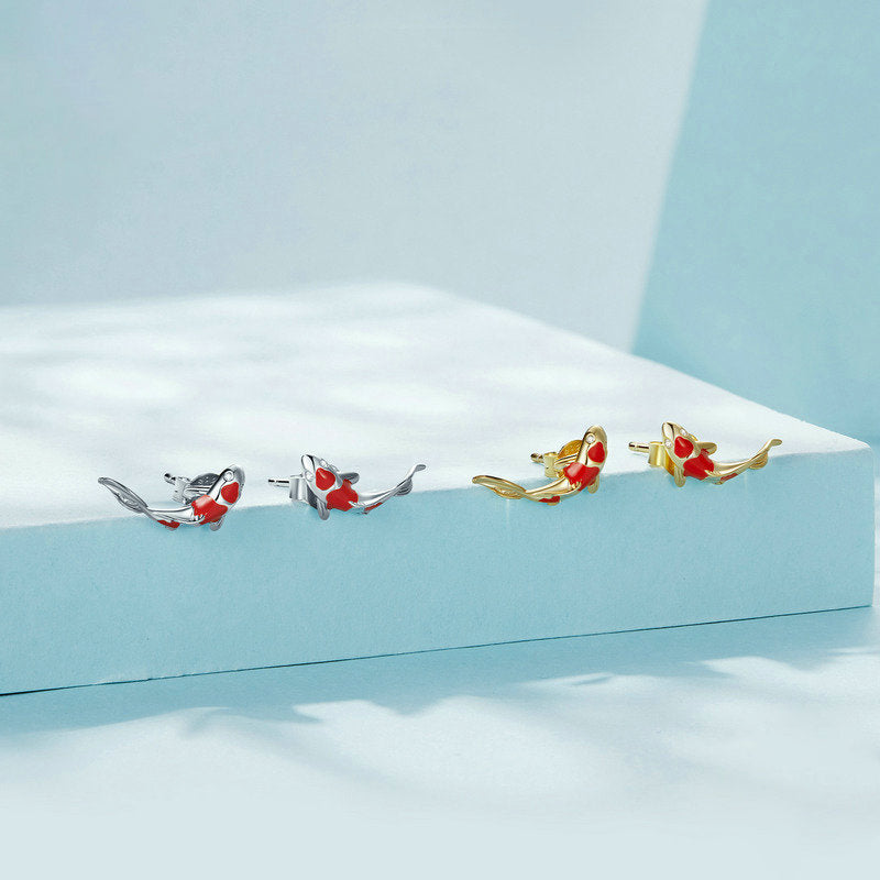 Lucky Koi Earrings