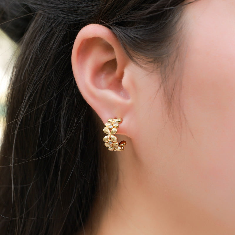 Osmanthus Flower Earrings