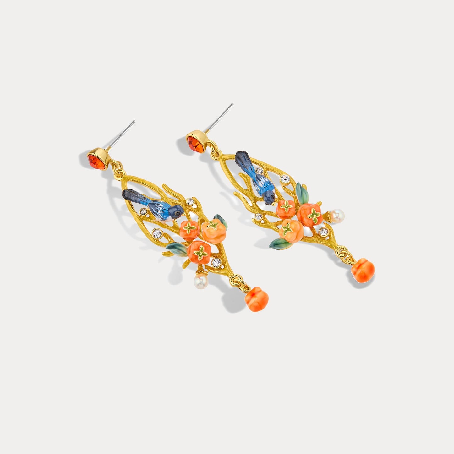 Magpie & Persimmon Branch Earrings