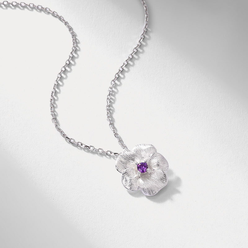 Silver Blossom Necklace