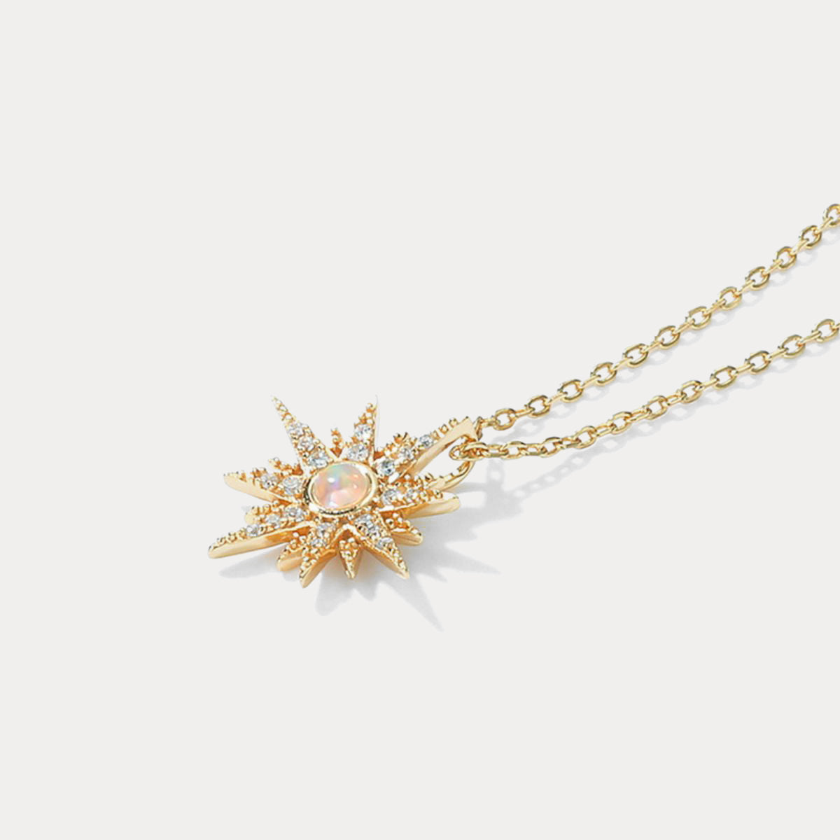 Eight-pointed Star Necklace