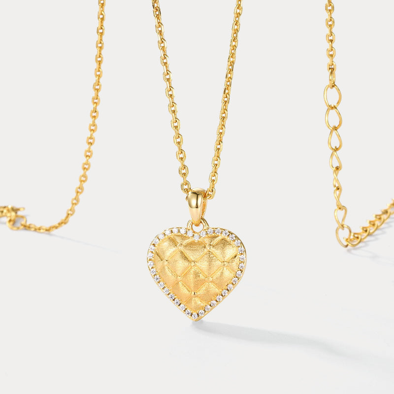 Gold Heart Necklace