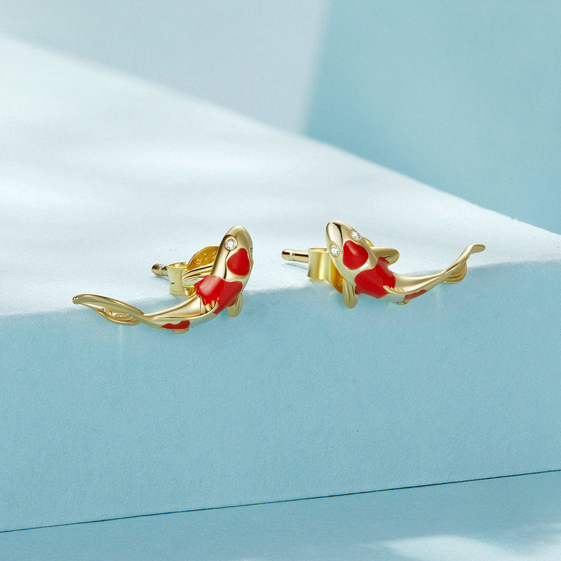 Lucky Koi Earrings