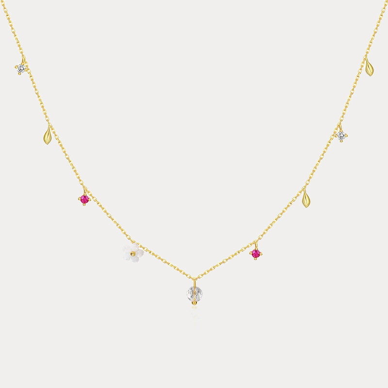 Sakura Charm Necklace